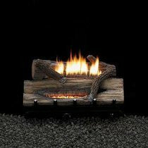 Empire Vent Free 18-Inch Whiskey River Gas Log Set With Basic On-Off Remote Ready