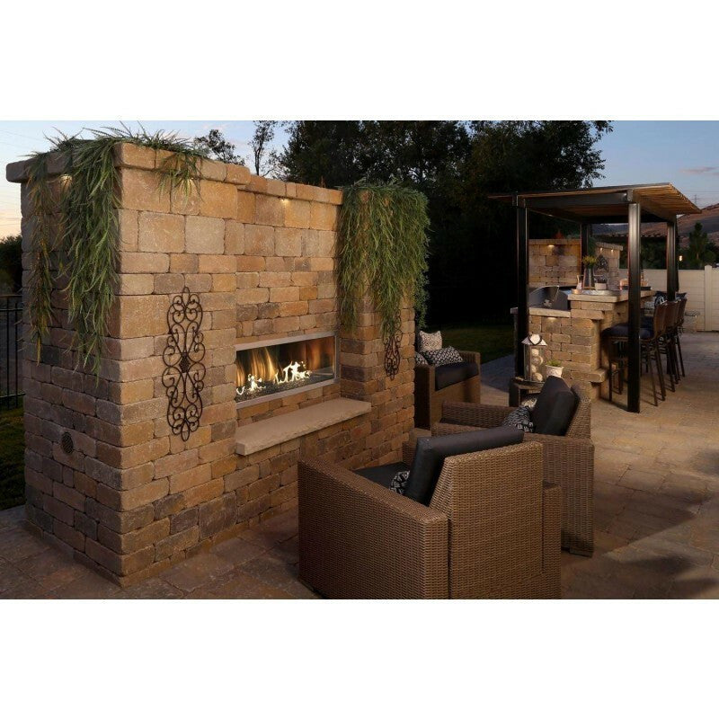 Firegear Kalea Bay Linear Outdoor Fireplace, 48-inch