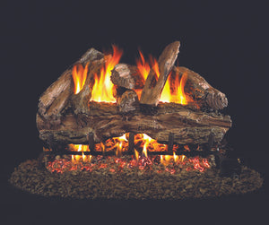 Real Fyre Red Oak Vent Gas Logs (RED-30), 30-Inch