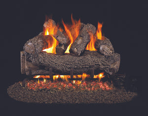 Real Fyre Forest Oak Vented Gas Logs (FO-24), 24-Inch