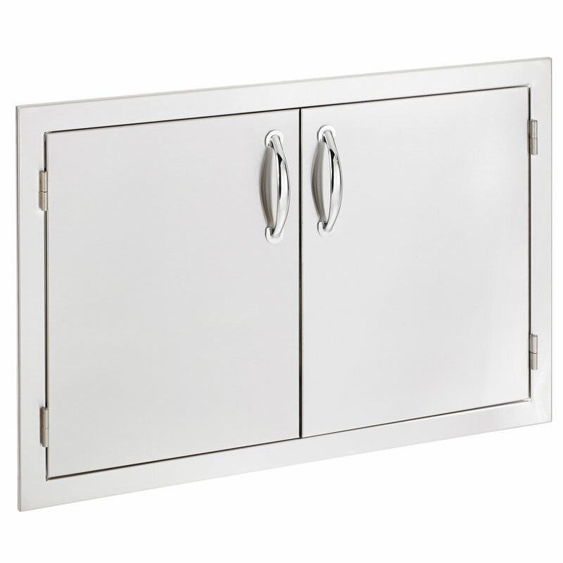 33" North American Stainless Steel Double Access Door w/ Masonry Frame Return (SSDD-33M)