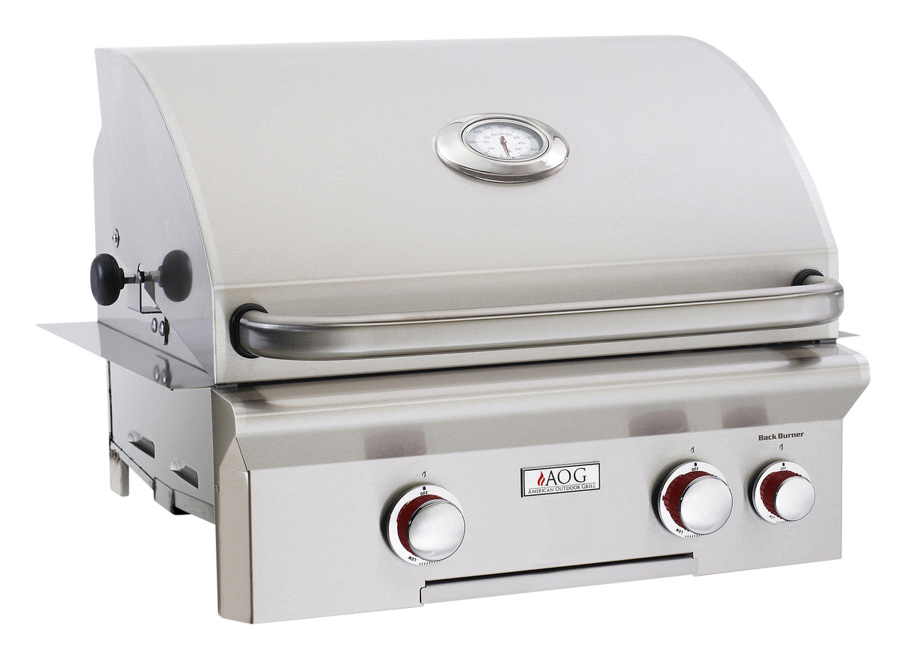 AOG 24-Inch T-Series 2-Burner Built-In Gas Grill-24BT-00SP