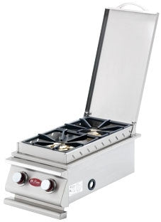 Cal Flame Deluxe Double Built-In Gas Side Burner - BBQ19899P