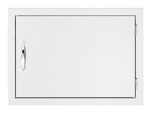 SummerSet 27x20-inch North American Stainless Steel Horizontal Access Door (Reversible-Swing) w/ Masonary Flange (SSDH-27M)