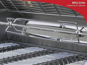 Cal Flame BBQ13874CP Built-In 4 Burner Convection Grill