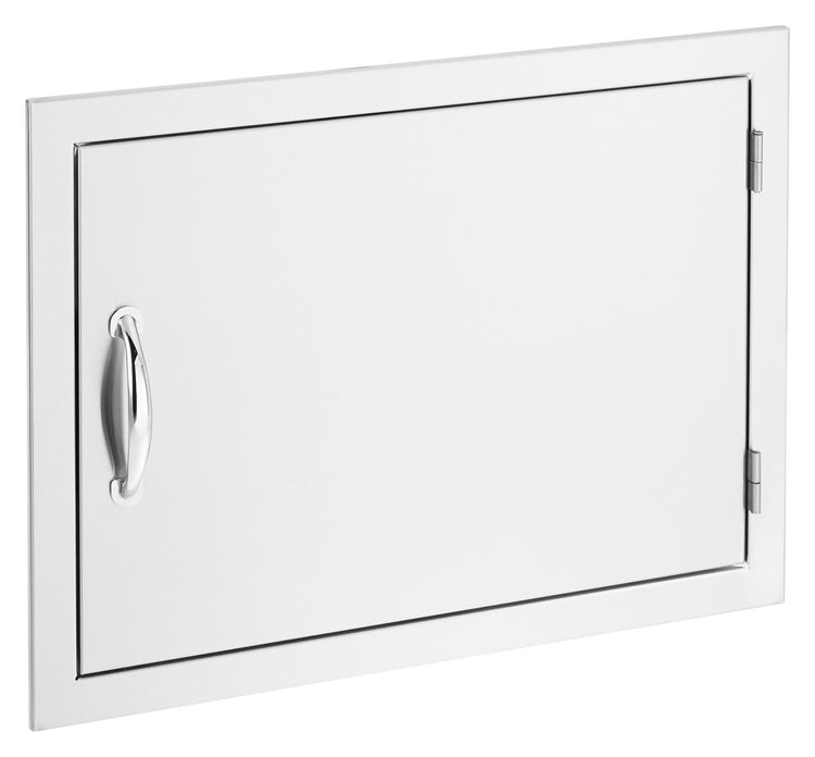 SummerSet 27-inch North American Stainless Steel Horizontal Access Door (Reversible-Swing) w/ Masonary Flange