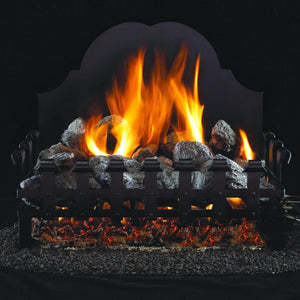 Real Fyre 30-inch Old English Coal Grate Logs and Burner - Natural Gas