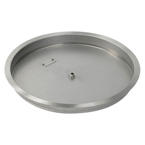 American Fireglass Round drop-in Pan