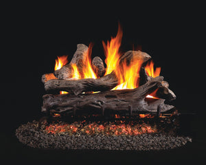 Real Fyre See-Thru Coastal Driftwood Vented Gas Logs (CDR-2-36), 36-Inch