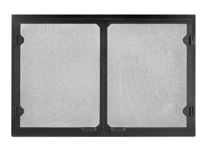 Majestic Grand Vista Black Cabinet Style Mesh Doors-GV36BK