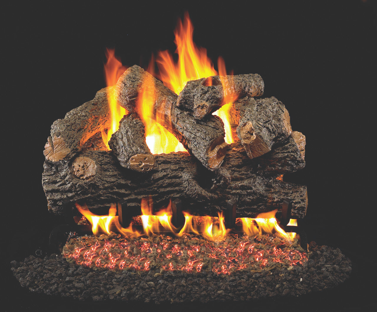 Real Fyre Royal English Oak Designer Vented Gas Logs (BD-36), 36-Inch