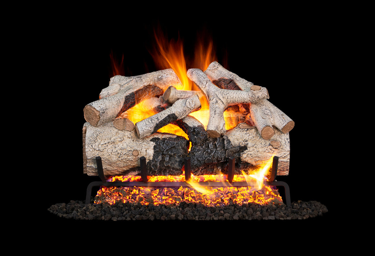 Real Fyre Burnt Aspen Vented Gas Logs (BTA-30), 30-Inch