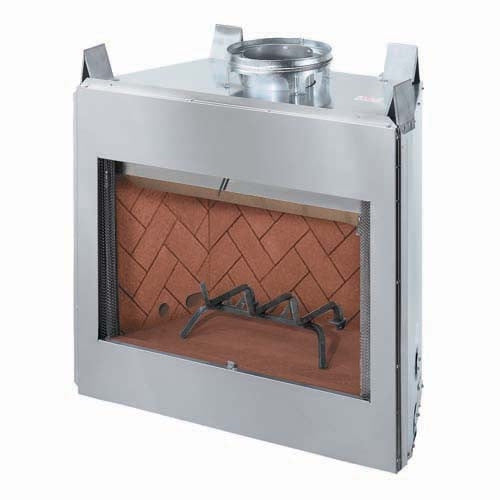 Stainless Steel 36" fireplace insert