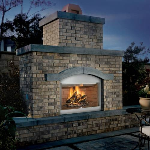 Stainless Steel 36" fireplace insert