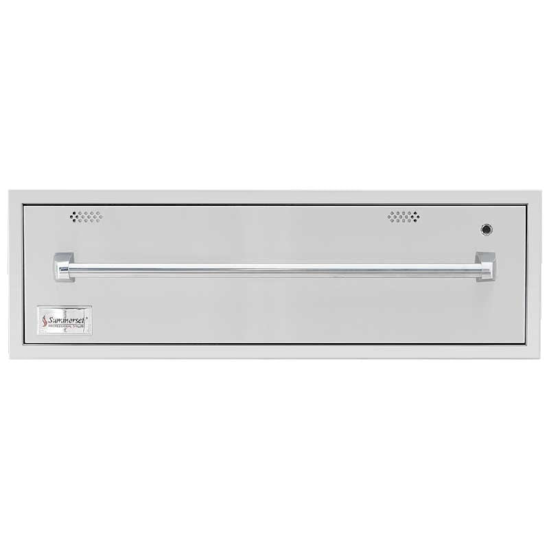 SummerSet 36" North American Stainless Steel Warming Drawer