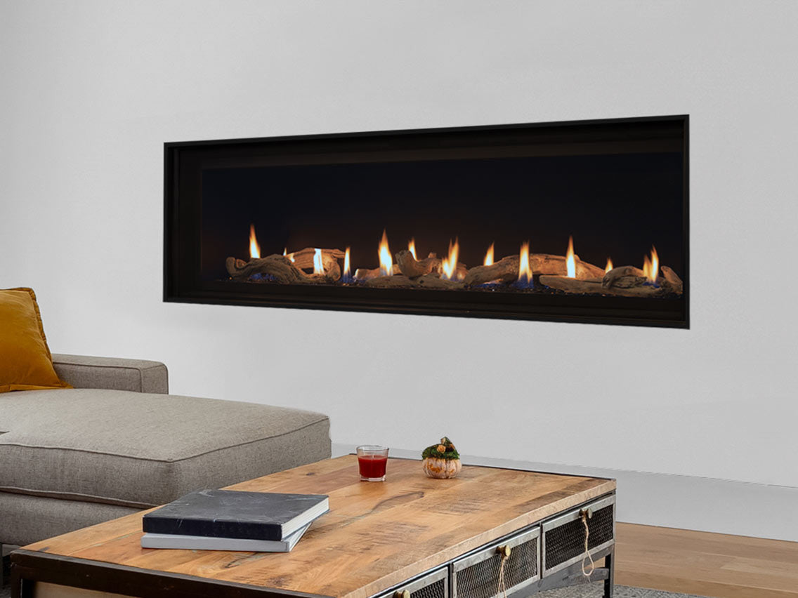 Superior DRL4072TEN-B 72-Inch Linear Direct Vent Gas Fireplace